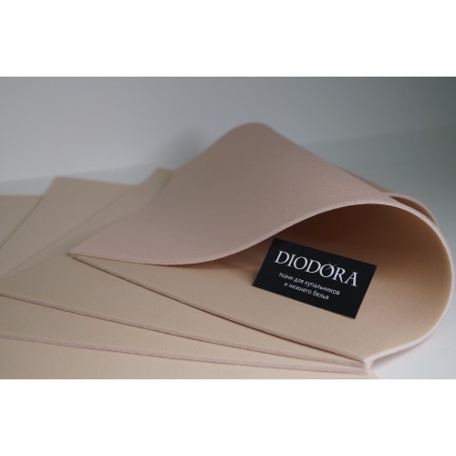 Поролон бельевой B-301A кофе с молоком (030) 3 мм 50х30 см