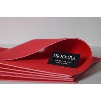 Поролон бельевой B-301A красный (100) 3 мм 50х30 см