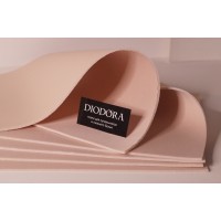 Поролон бельевой B-301A серебристый пион (168) 3 мм 50х30 см