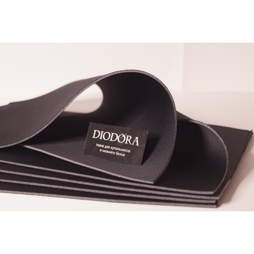 Поролон бельевой B-301A черный (170) 3 мм 50х30 см