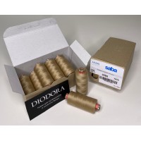 Нить швейная армированная Saba 150 кофе с молоком (030), 1000м