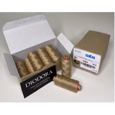 Нить швейная армированная Saba 150 кофе с молоком (030), 1000м