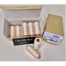 Нить швейная армированная Saba 150 бежевый (126), 1000м