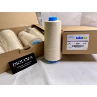 Нить швейная текстурированная Sabatex 120 бежевый (126), 10000м
