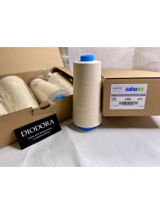 Нить швейная текстурированная Sabatex 120 бежевый (126), 10000м