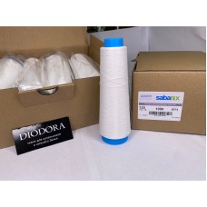Нить швейная текстурированная Sabatex 120 сумрачный белый (004), 3000м