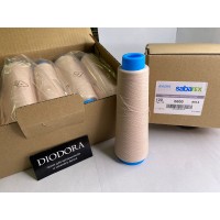 Нить швейная текстурированная Sabatex 120 бежевый (126), 3000м