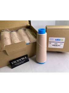 Нить швейная текстурированная Sabatex 120 бежевый (126), 3000м