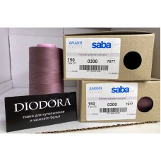 Нить швейная армированная Saba 150 кофейно розовый (885), 5000м