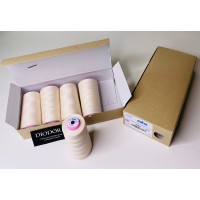 Нить швейная армированная Saba 150 бежевый (126), 5000м