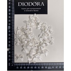 Бантик 60А сумрачный белый (004)