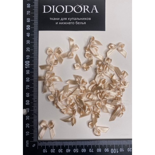 Бантик 60А бежевый (126)