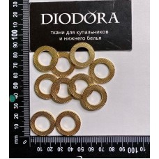 Кольцо GYK15U золото 15мм