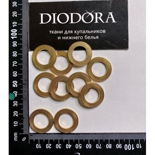 Кольцо GYK15U золото 15мм