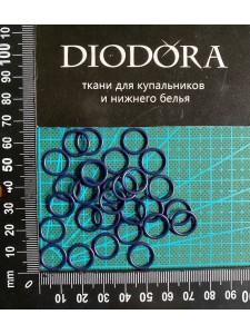 Кольцо металлическое F.2818.010 темно синий (061)