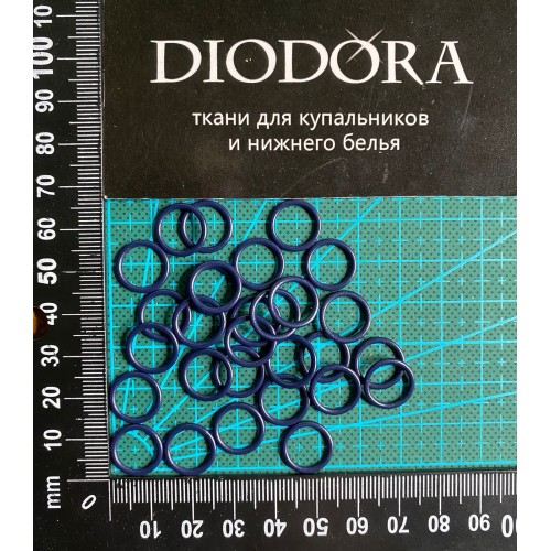 Кольцо металлическое F.2818.010 темно синий (061)