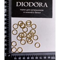Кольцо металлическое F.2818.010 под золото