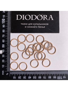Кольцо металлическое F.2831.014 кофе с молоком (030)