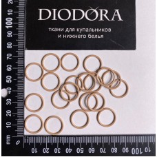 Кольцо металлическое F.2831.014 кофе с молоком (030)
