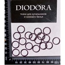 Кольцо металлическое F.2831.014 сливовое вино (076)