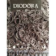 Кольцо металлическое F.2831.014 шоколадно коричневый (111)