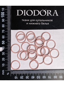 Кольцо металлическое F.2831.014 лотос (019)
