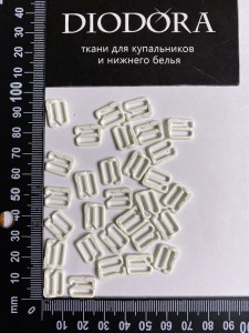 Застежка металлическая F.2890.010 сумрачный белый (004)