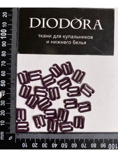 Застежка металлическая F.2890.010 сливовое вино (076)