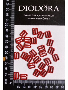 Застежка металлическая F.2890.010 темно красный (101)