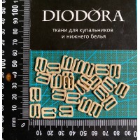 Застежка металлическая F.2890.010 бежевый (126)