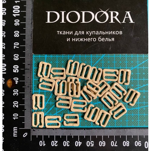Застежка металлическая F.2890.010 бежевый (126)