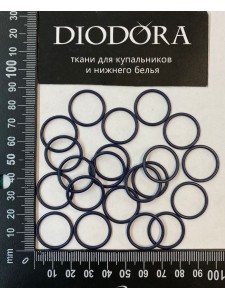 Кольцо металлическое F.2976.018 темно синий (061)