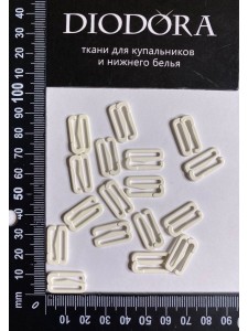 Застежка металлическая F.2988.015 сумрачный белый (004)