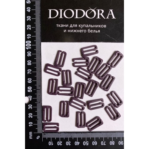 Застежка металлическая F.2988.015 сливовое вино (076)