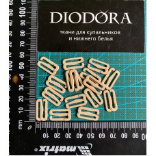 Застежка металлическая F.2988.015 бежевый (126)