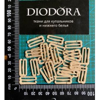 Застежка металлическая F.2989.020 бежевый (126)