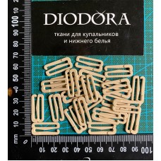 Застежка металлическая F.2989.020 бежевый (126)