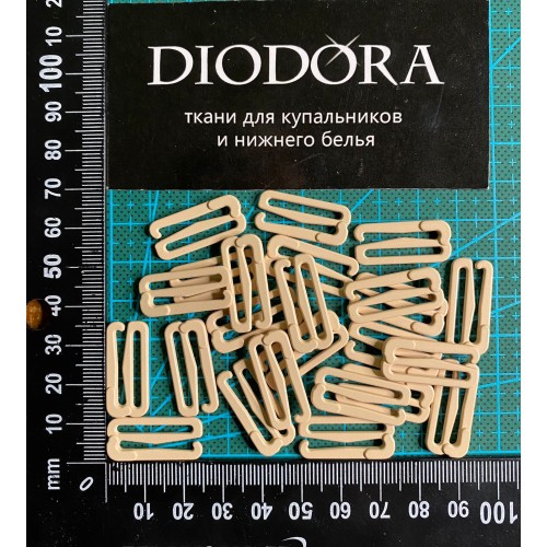 Застежка металлическая F.2989.020 бежевый (126)