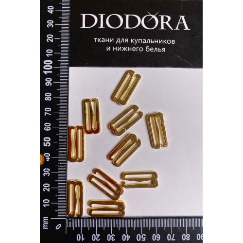 Застежка металлическая F.2989.020 золото