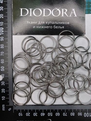Кольцо металлическое F.2977.020 серебро (SS) HQ