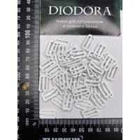 Застежка металлическая F.2988.015 белый (001)