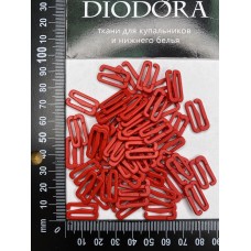 Застежка металлическая F.2988.015 красный (100)