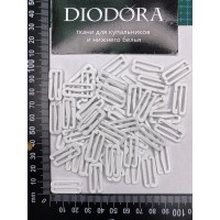 Застежка металлическая F.2989.020 белый (001)