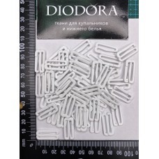 Застежка металлическая F.2989.020 белый (001)