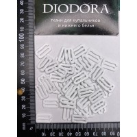 Застежка металлическая F.3101.013 белый (001)