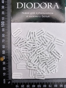 Застежка металлическая F.3101.013 белый (001)
