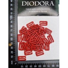 Застежка металлическая F.3101.013 красный (100)