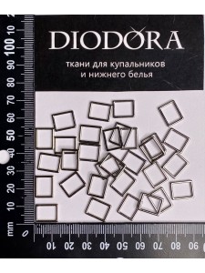 Кольцо рамка металлическая GYRA10A серебро (SS) HQ