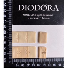 Застежка крючки-петли F.1842-1AEE бежевый (126)