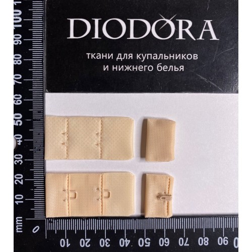 Застежка крючки-петли F.1842-1AEE бежевый (126)